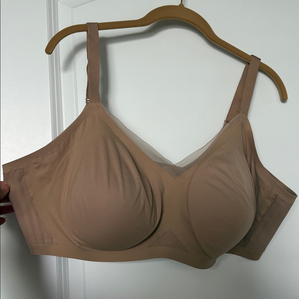 Honeylove bra, nude, size 3x, fits 44DD(e)/DDD(f)